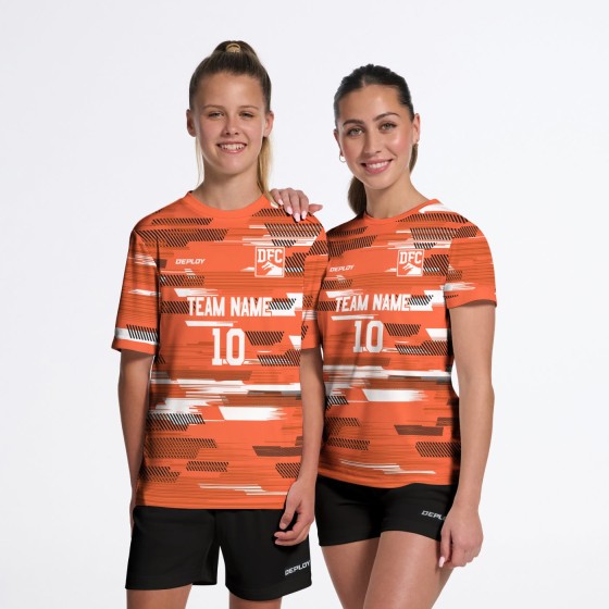 Flight Jjersey Glitch Orange