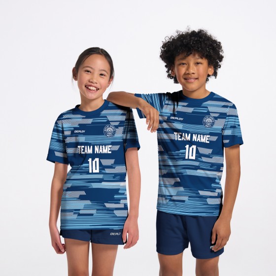 Flight Jersey Glitch & Navy