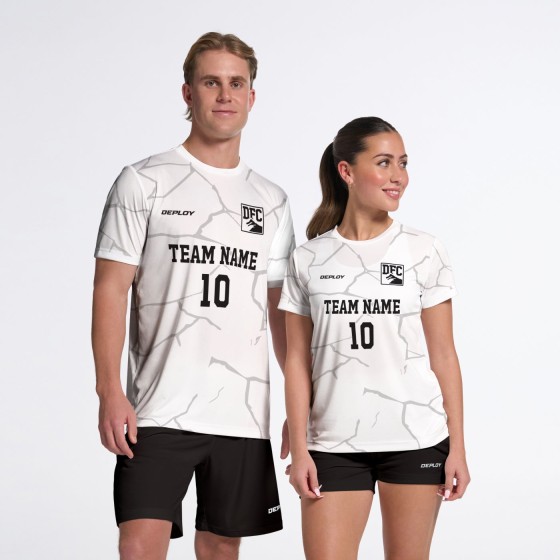 Flight Jersey Cracks White