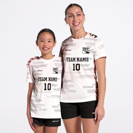 Flight Jersey Glitch White