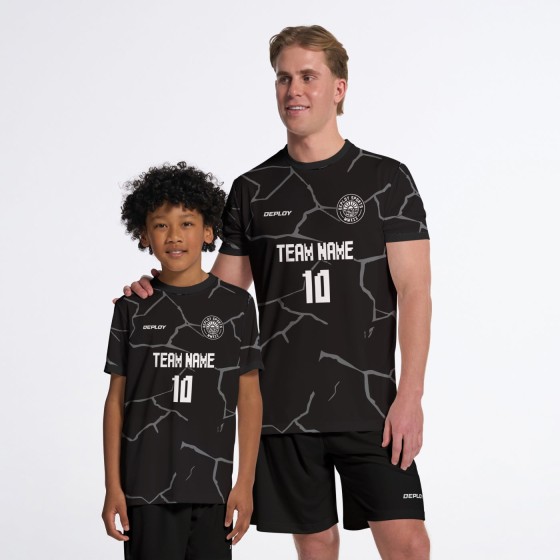 Flight Jersey Cracks Black