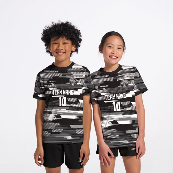Flight Jersey Glitch Black