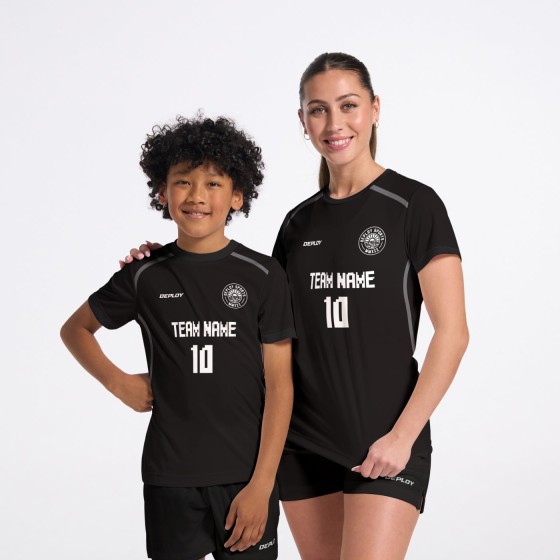 Flight Jersey Lines Black