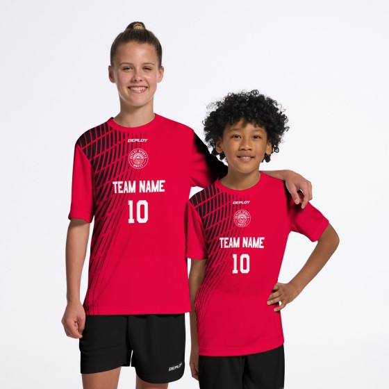 Flight Jersey Gradient Red
