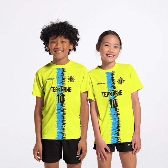 Flight Jersey Static Neon Yellow